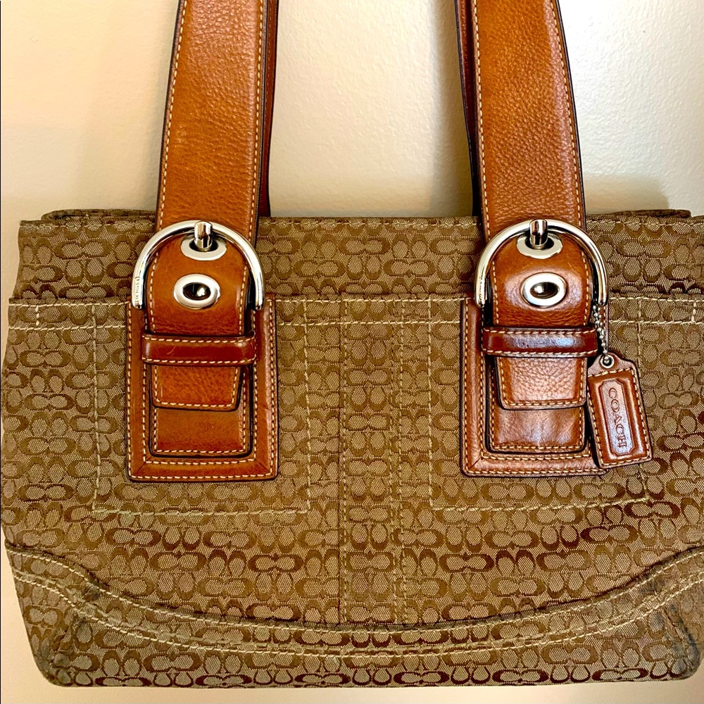Authentic Coach Mini Signature Soho Bag